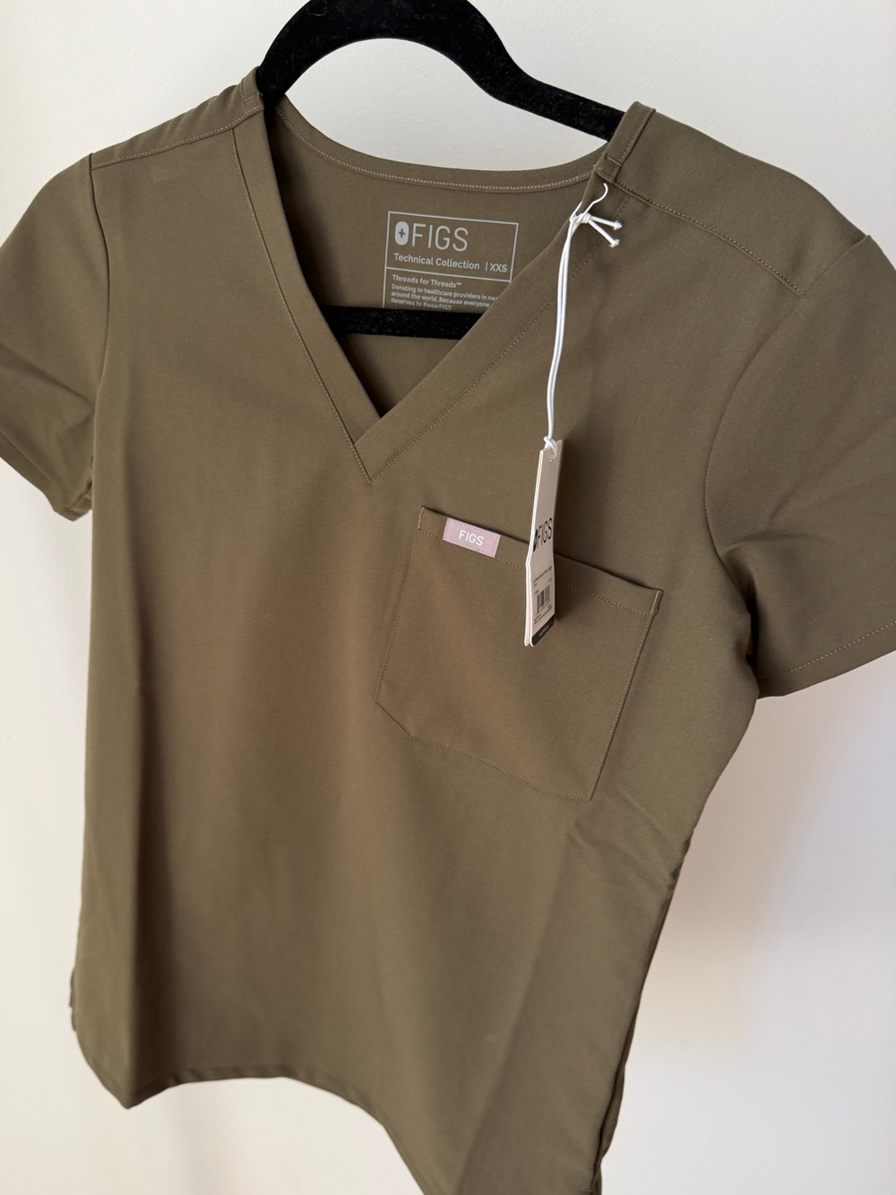 Figs scrub top XXS